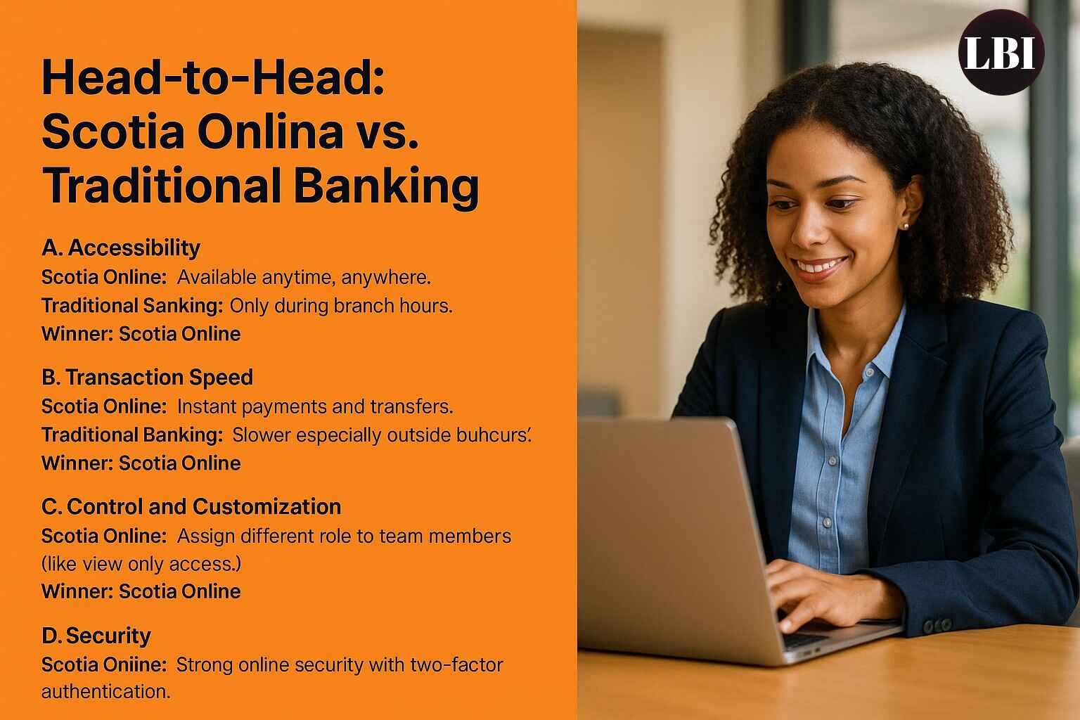 Head-to-Head: Scotia Online vs. Traditional Banking