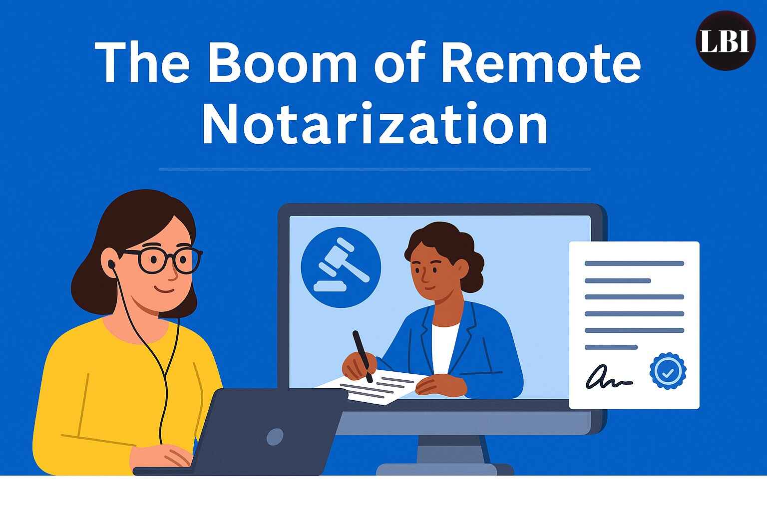 The Boom of Remote Notarization 