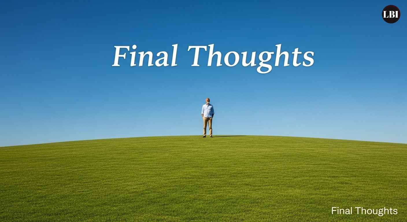 Final Thoughts