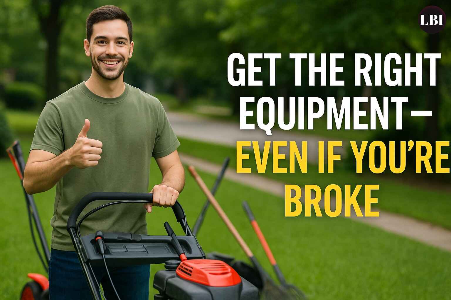 Get the Right Equipment – Even If You’re Broke