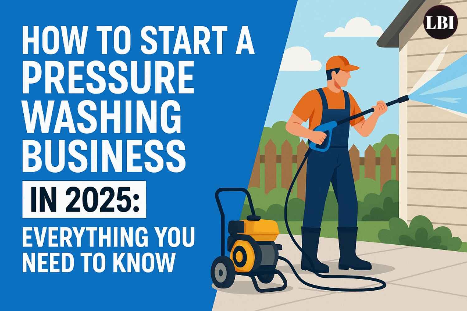 How to Start a Pressure Washing Business in 2025: Everything You Need to Know