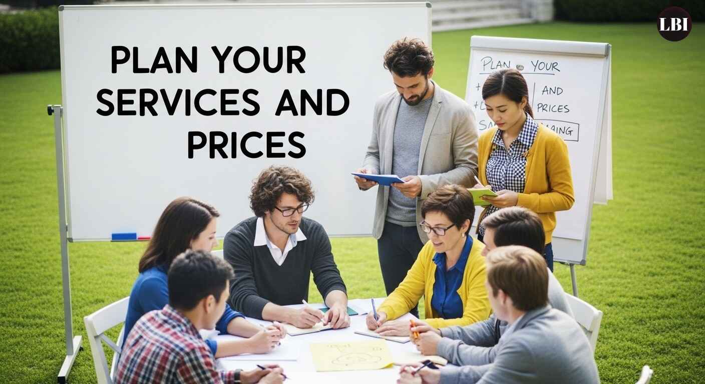 Plan Your Services and Prices