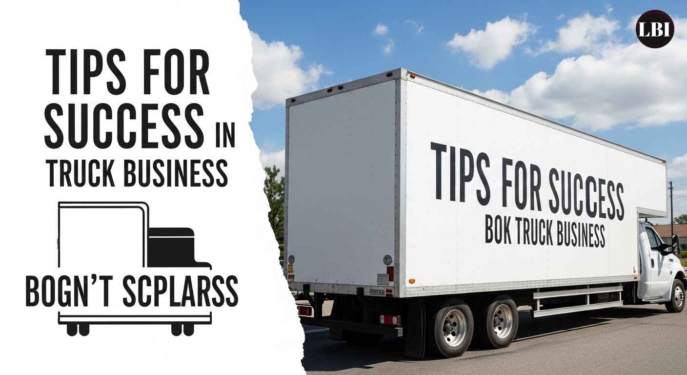 Tips for Success in the Box Truck Business