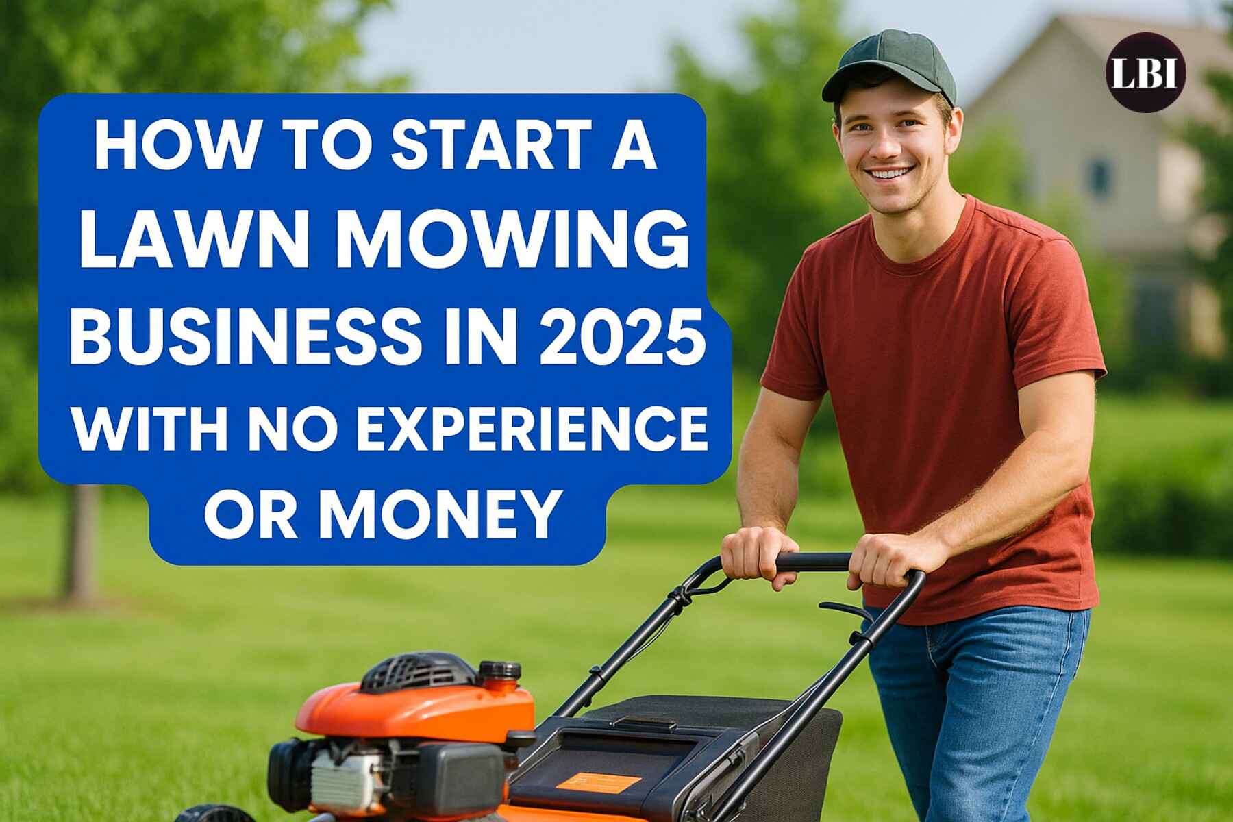 How to Start a Lawn Mowing Business in 2025 with No Experience or Money
