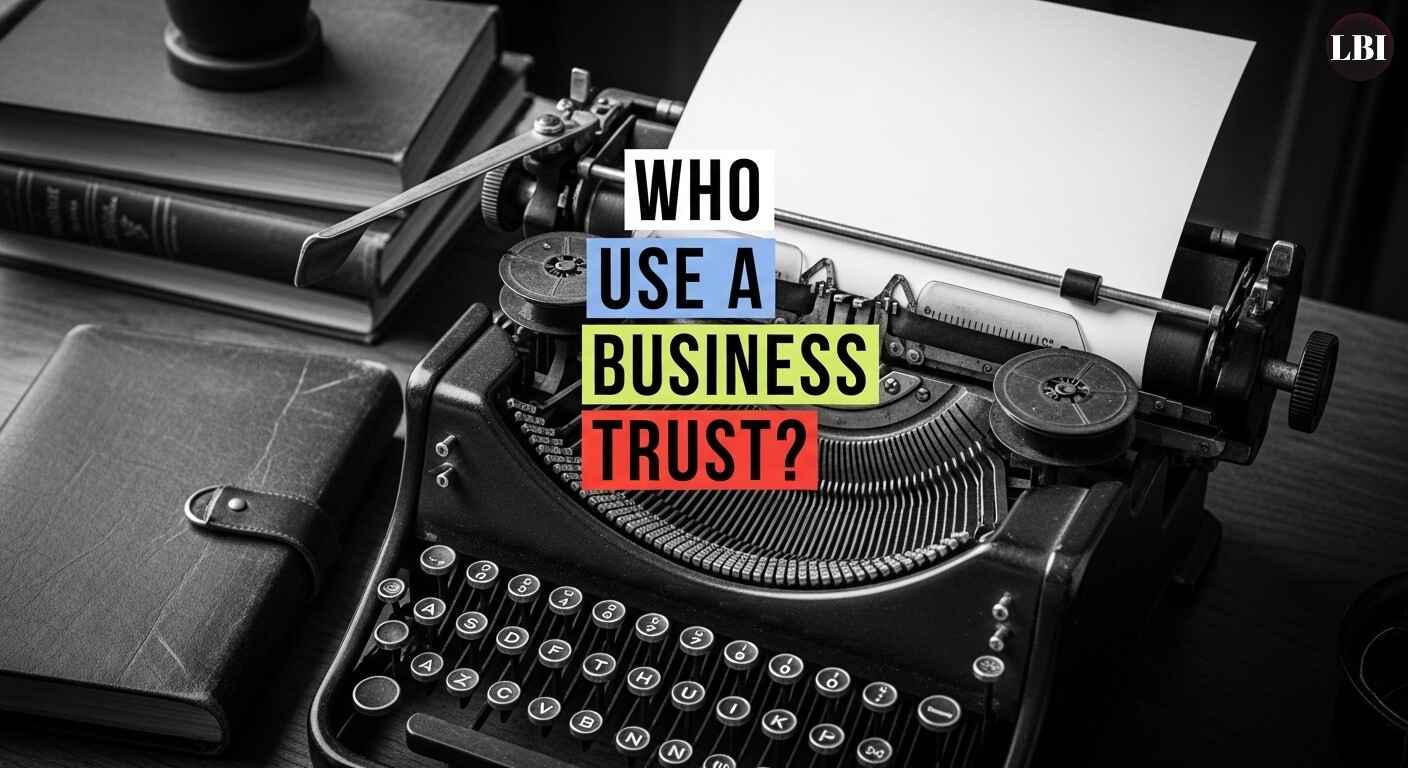 Who Should Use a Business Trust?