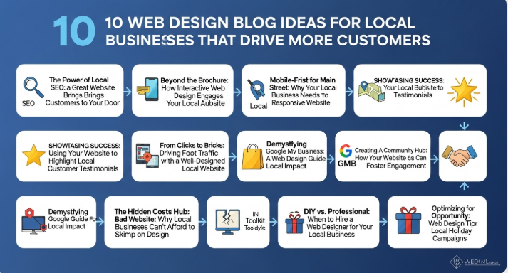 Web Design Blog Ideas for Local Businesses