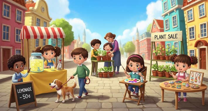 Amazing Children’s Business Ideas Parents Can Start Today
