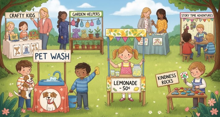 Amazing Children’s Business Ideas Parents Can Start Today