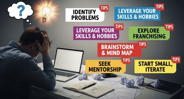 Frustrated? I Want to Start a Business but Have No Ideas — 7 Powerful Tips