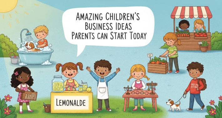 Amazing Children’s Business Ideas Parents Can Start Today