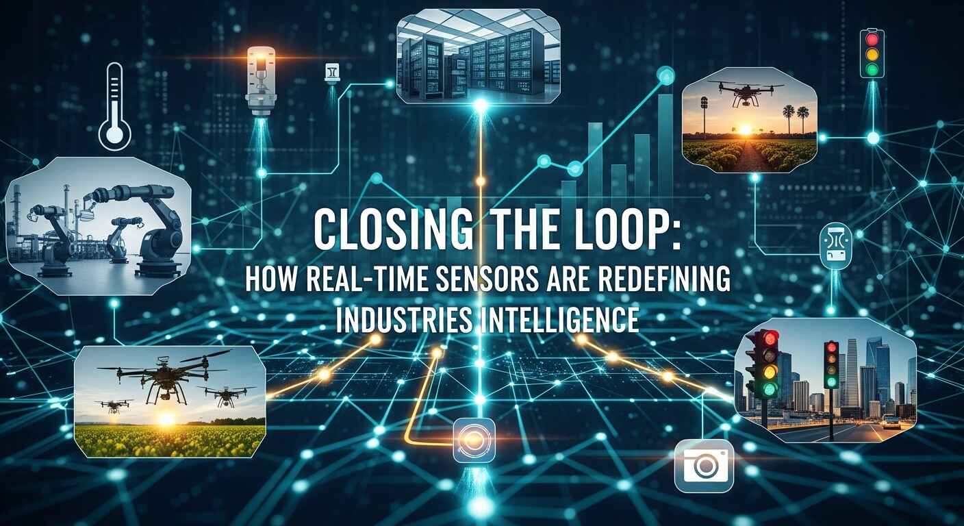 Closing the Loop: How Real-Time Sensors Are Redefining industries Intelligence